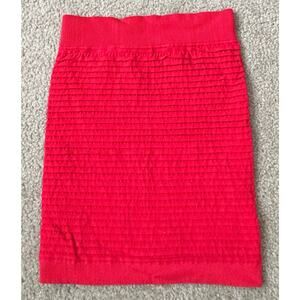 BCBG Paris Women Sweater Skirt Deep Pink Medium/Large